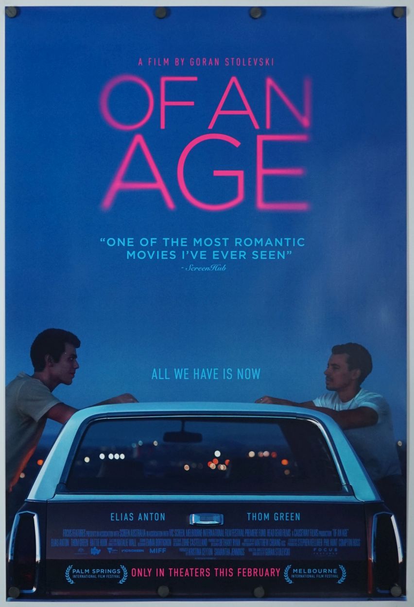 Of An Age (2023) original theatrical movie poster - Final