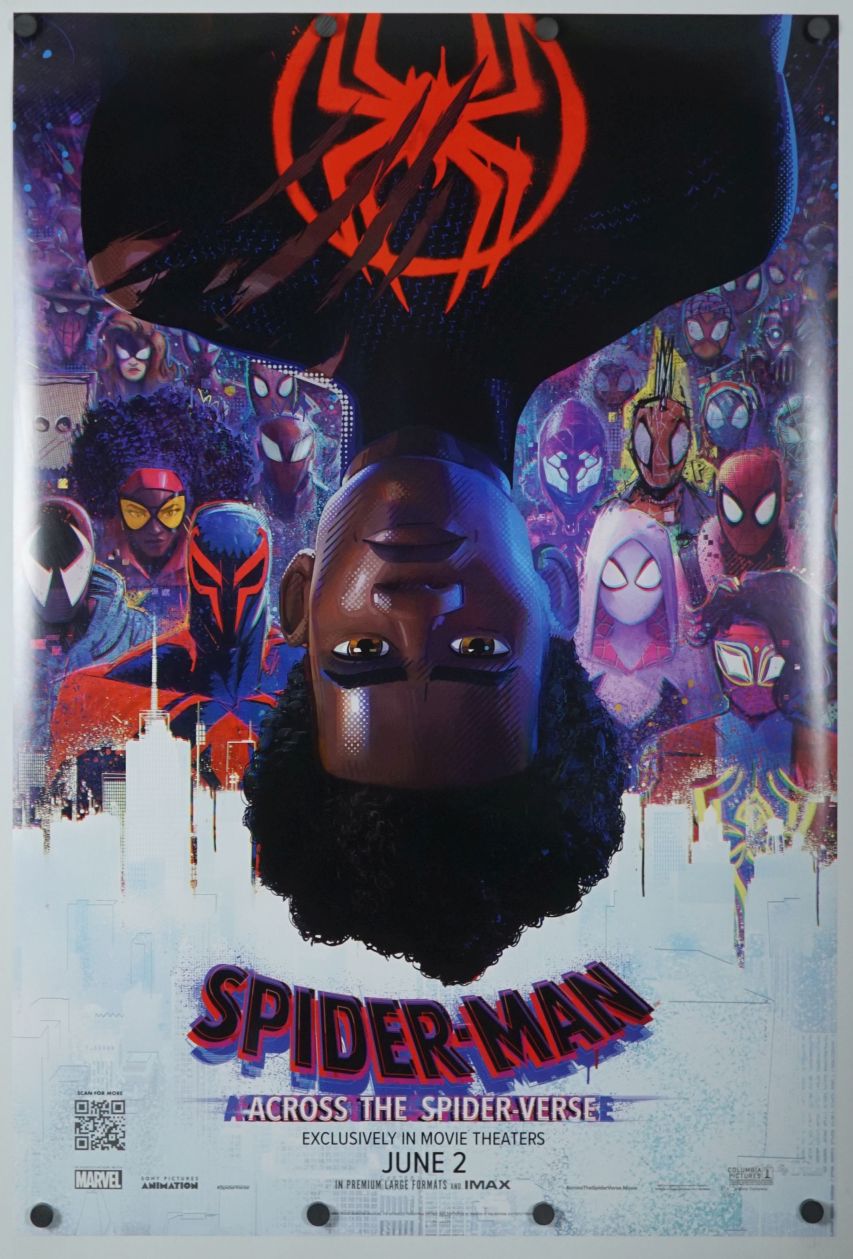 Spider-Man: Across the Spider-Verse (2023) original theatrical movie poster - Advance