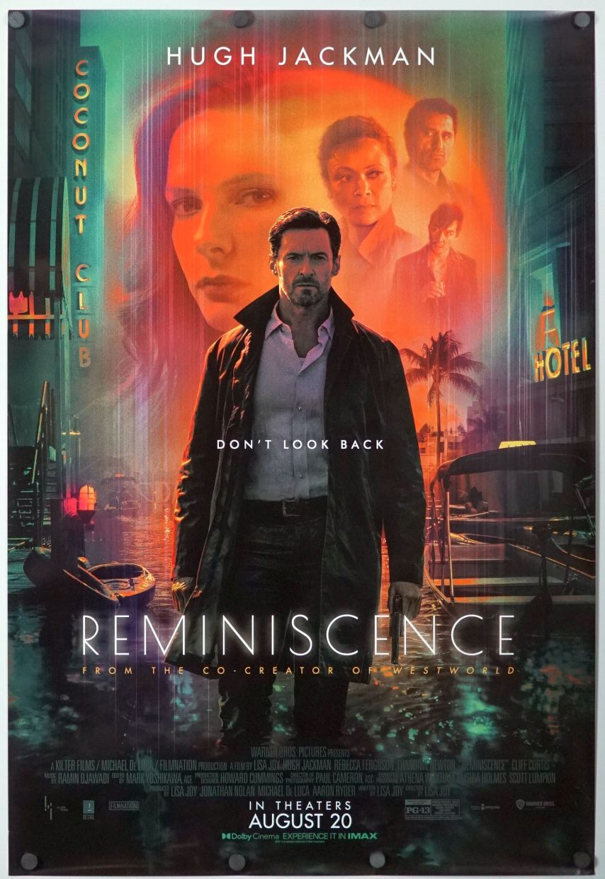 Reminiscence (2021) original theatrical movie poster - Final