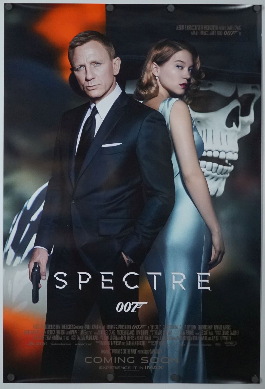 Spectre (2015) original theatrical movie poster - International Final