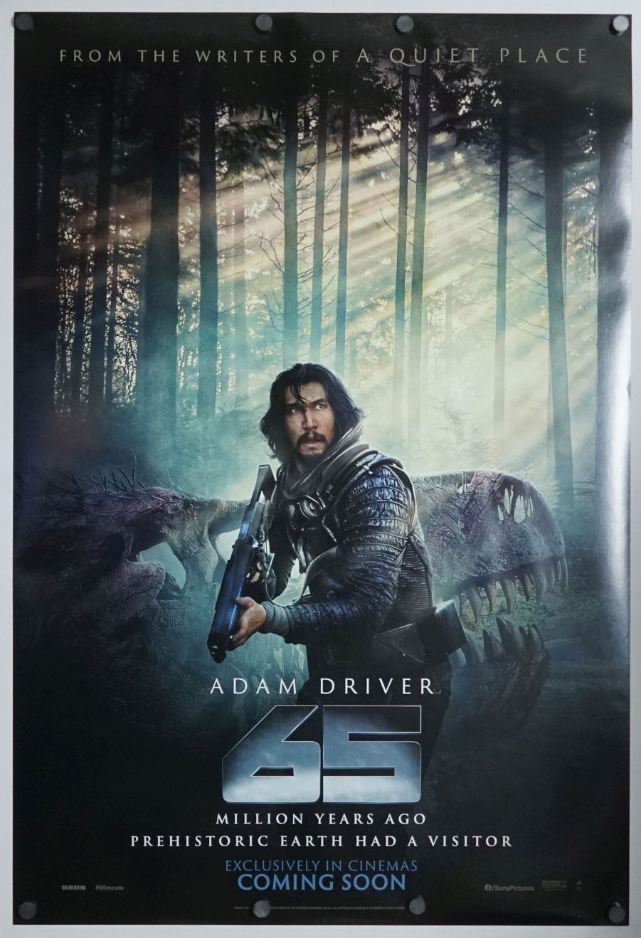 65 (2023) original theatrical movie poster - International Advance