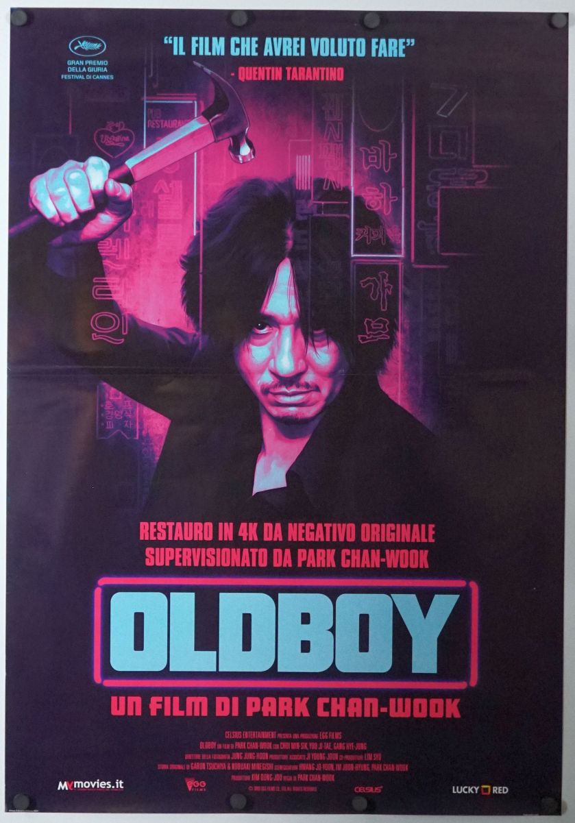 Oldboy (2021) original theatrical movie poster - Final