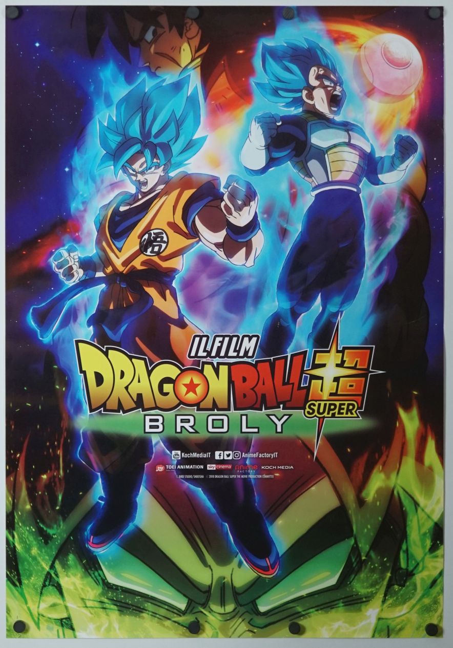 Dragon Ball Super: Broly (2019) original theatrical movie poster - Final