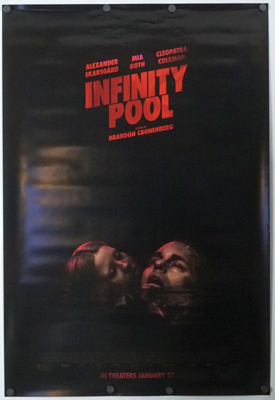 Infinity Pool (2023) original theatrical movie poster - Final