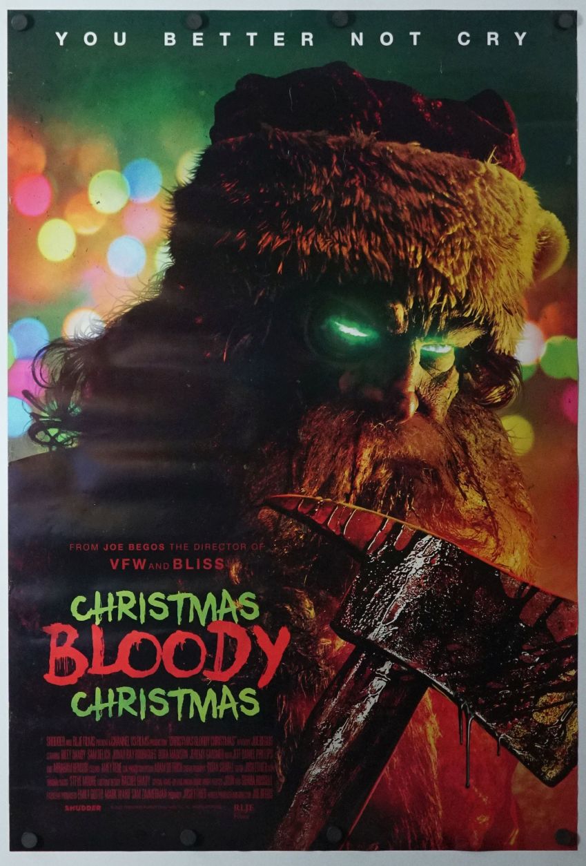 Christmas Bloody Christmas (2022) original theatrical movie poster - Final