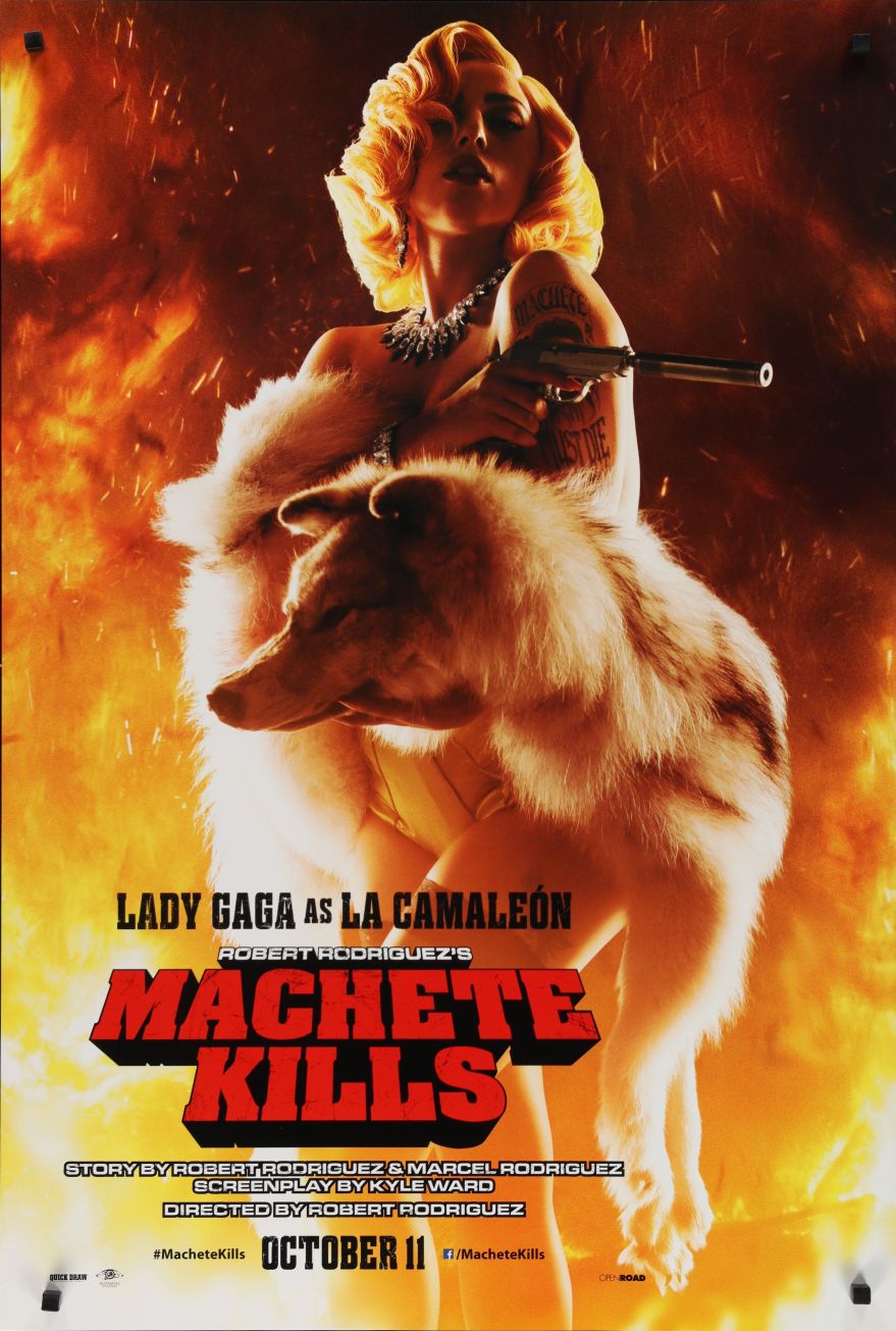 Machete Kills (2013) original theatrical movie poster - Advance Style A