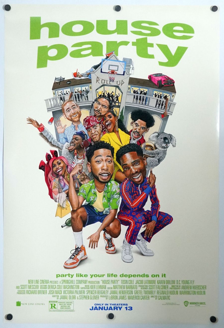 House Party (2022) original theatrical movie poster - Final