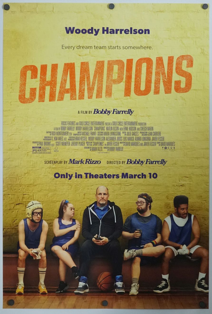 Champions (2023) original theatrical movie poster - Final