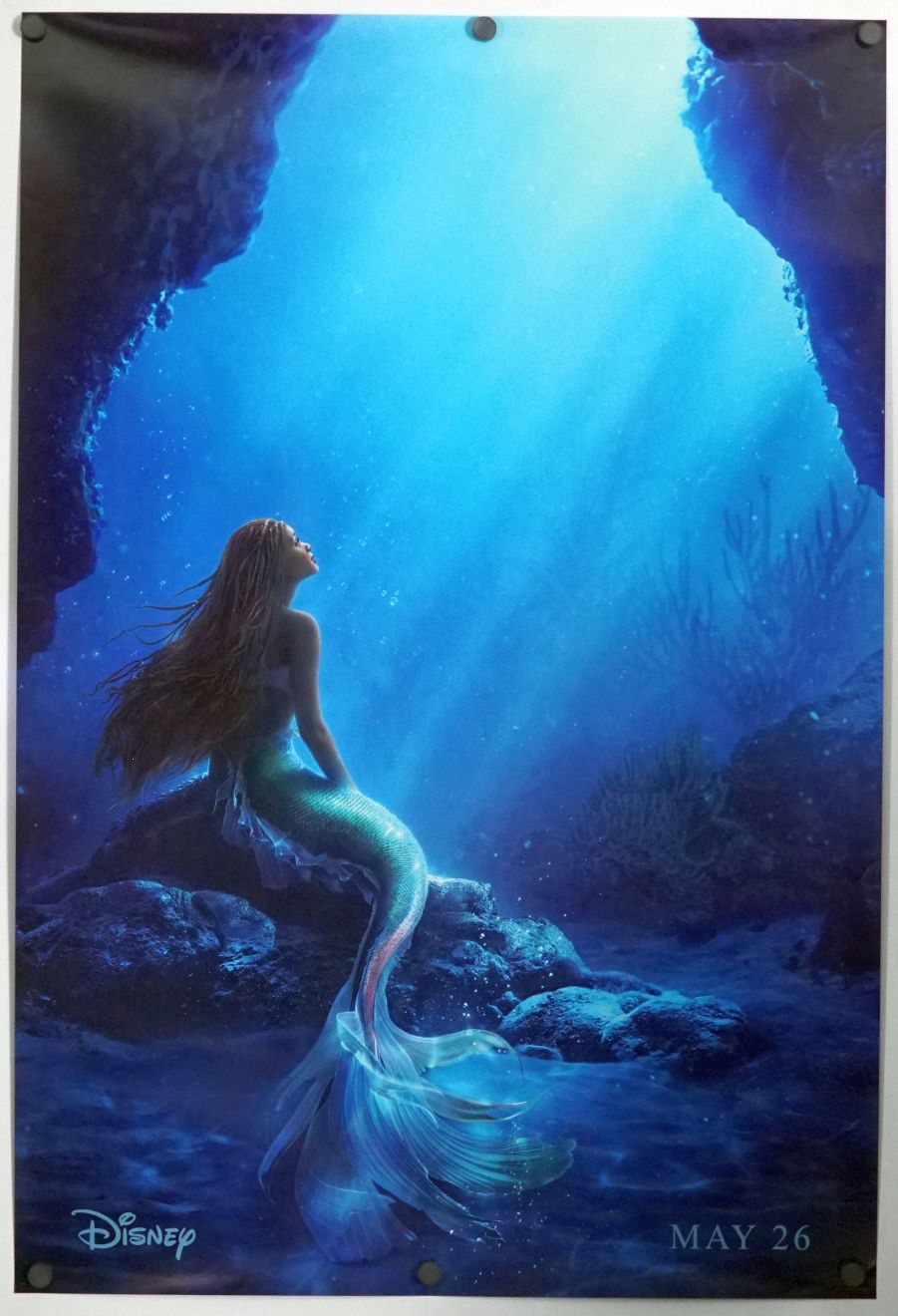 The Little Mermaid (2023) original theatrical movie poster - Advance