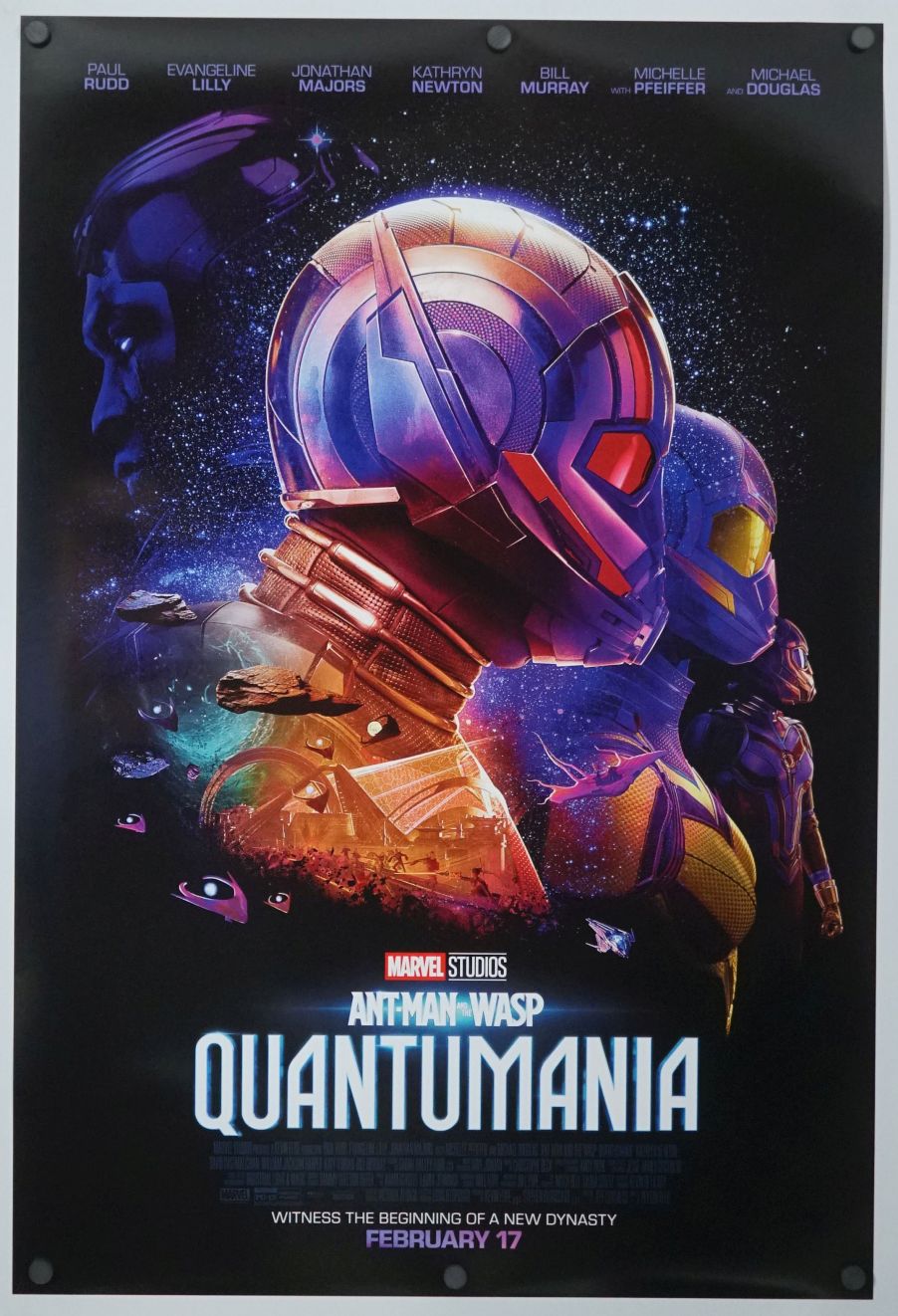 Ant-Man and the Wasp: Quantumania (2023) original theatrical movie poster - Style B