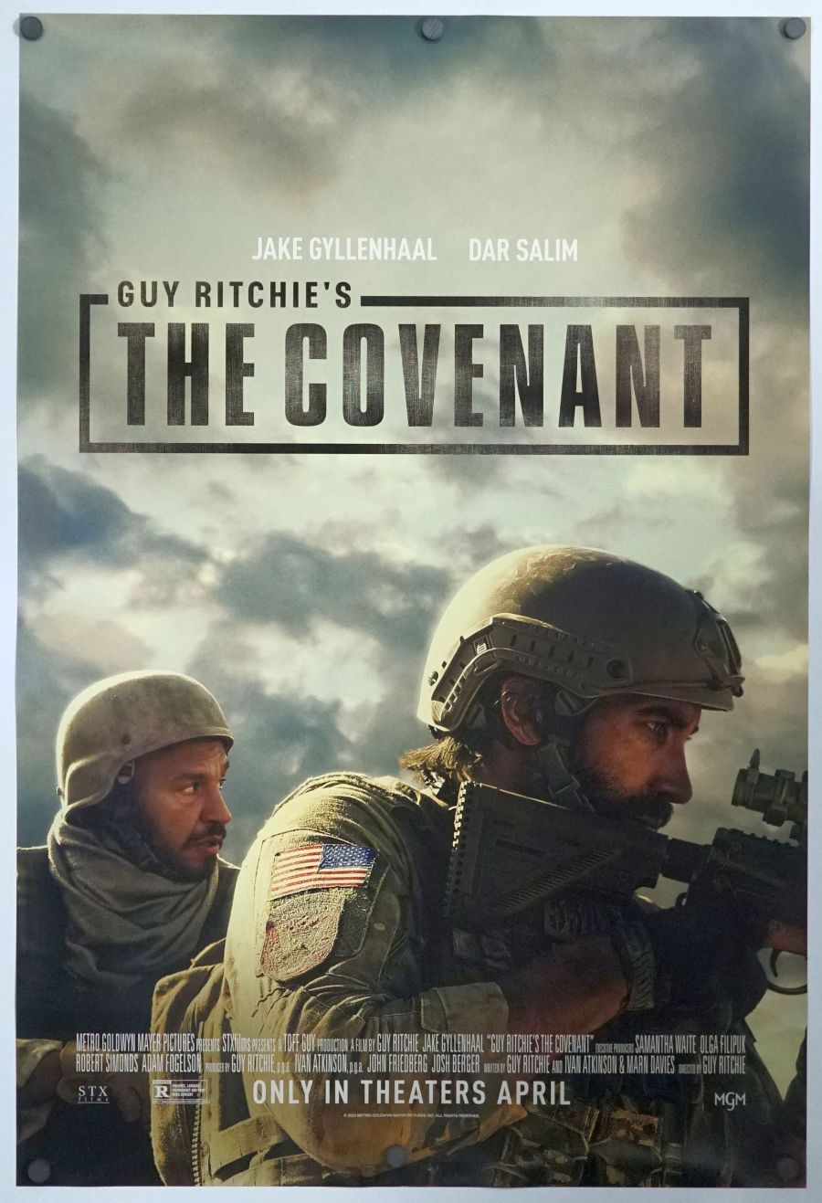 The Covenant (2023) original theatrical movie poster - Final