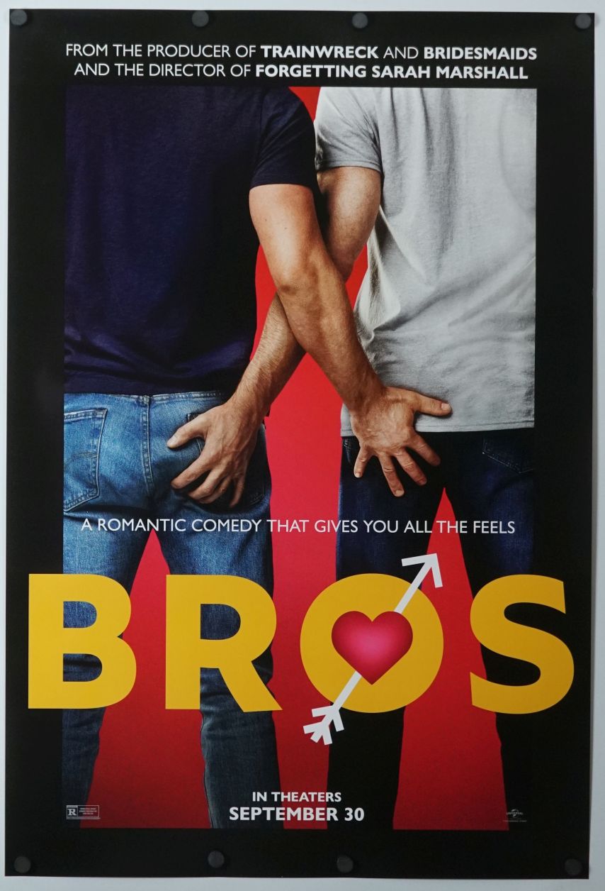 Bros (2022) original theatrical movie poster - Final