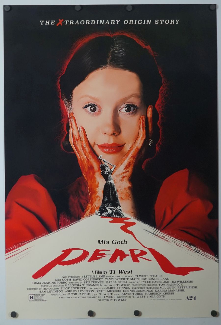Pearl (2022) original theatrical movie poster - Style B