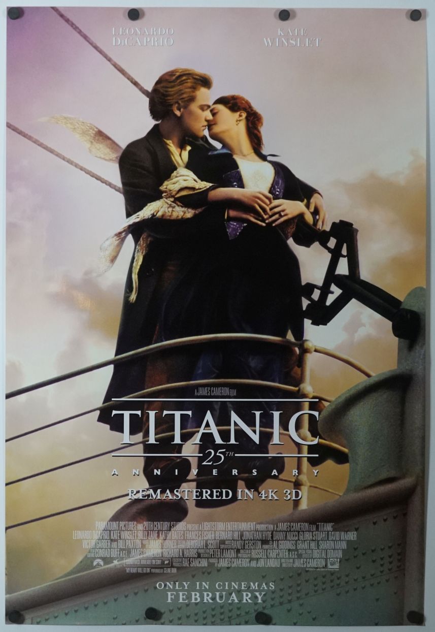 Titanic (2023) original theatrical movie poster - Re-Release