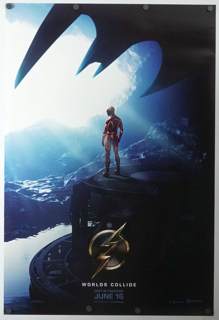 The Flash (2023) original theatrical movie poster - Advance