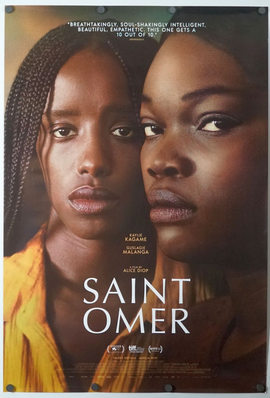 Saint Omer (2022) original theatrical movie poster - Final