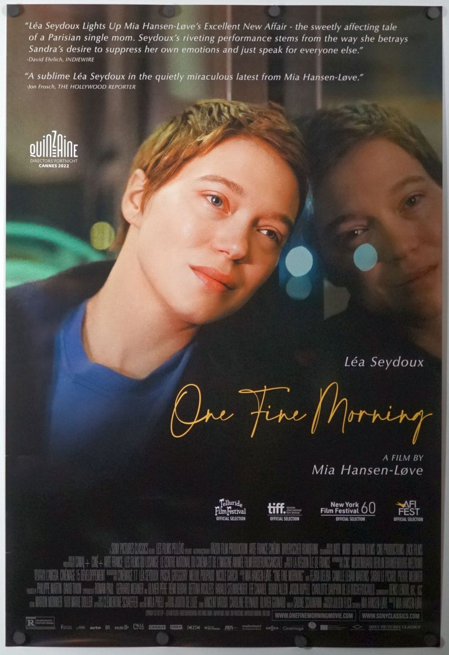 One Fine Morning (2022) original theatrical movie poster - Final