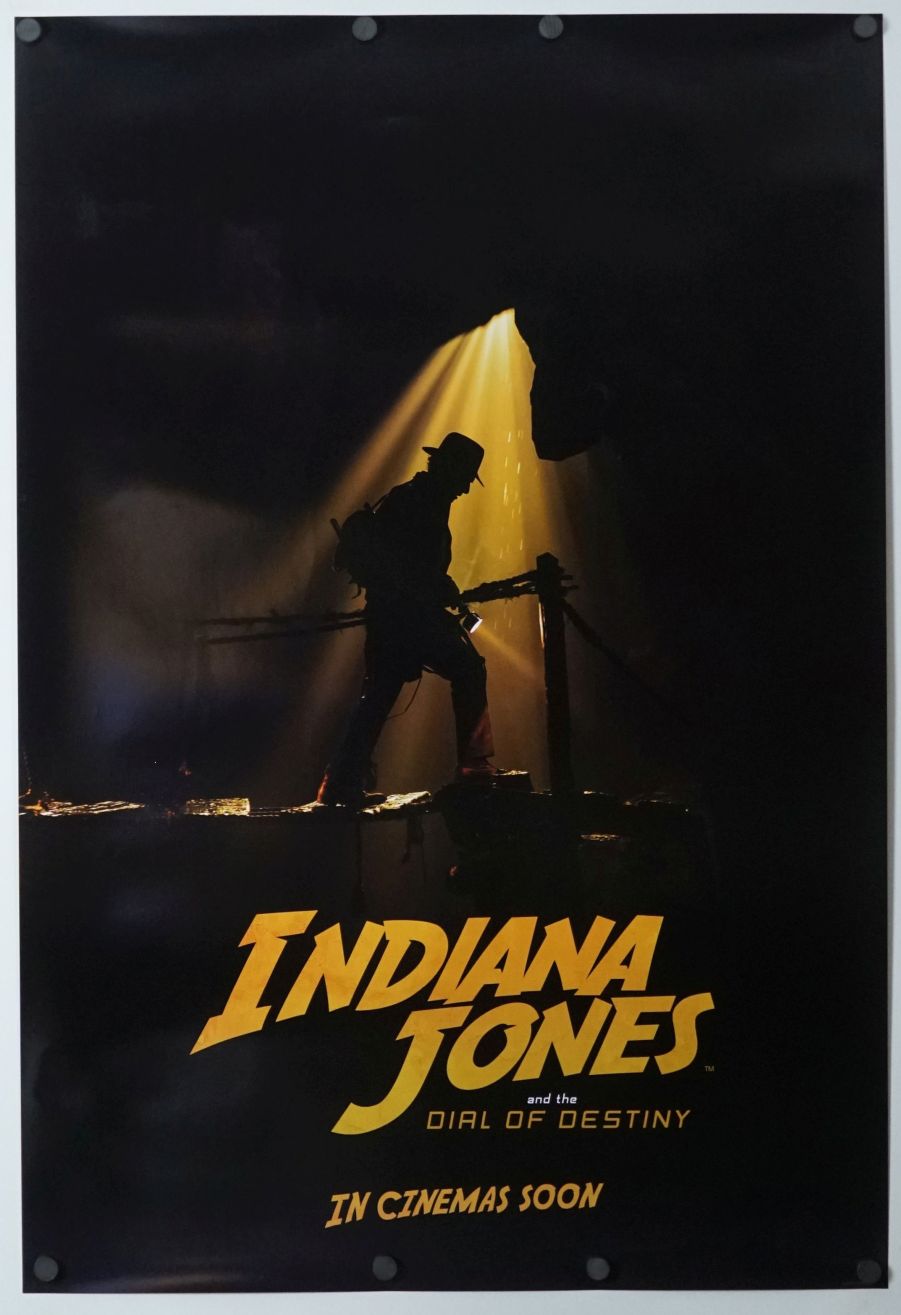 Untitled Indiana Jones Project (2023) original theatrical movie poster - International Style B