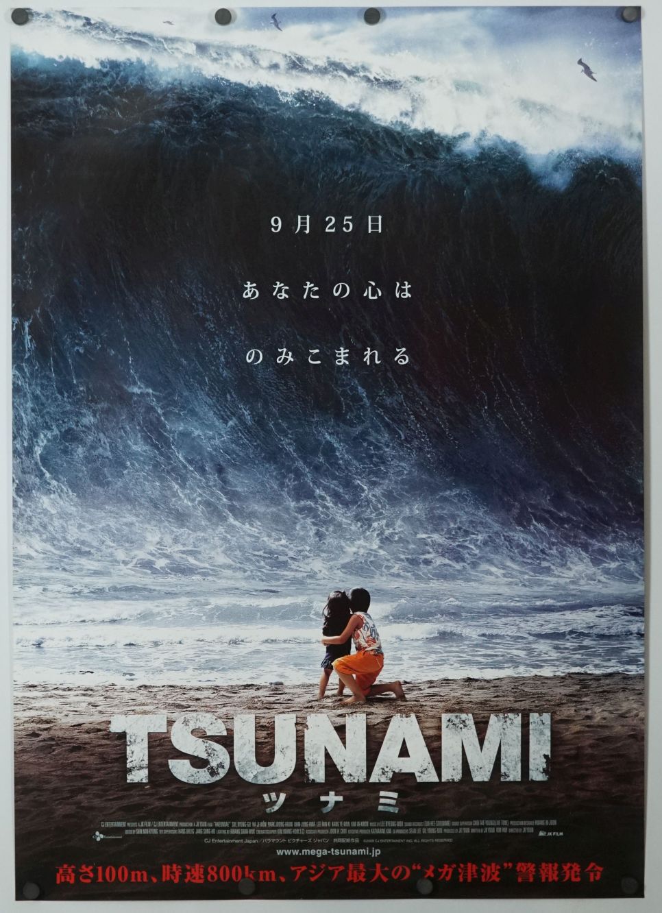 Tidal Wave (2010) original theatrical movie poster - Final