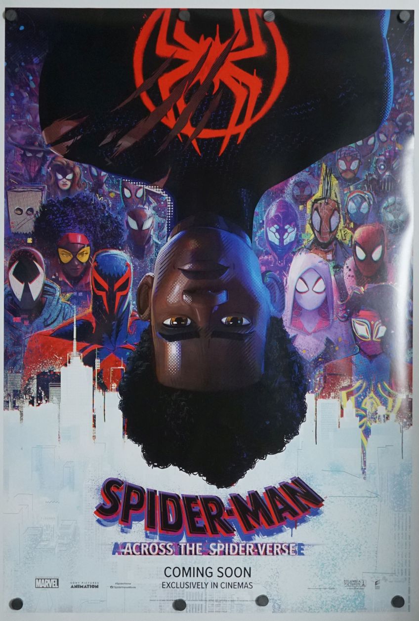 Spider-Man: Across the Spider-Verse (2023) original theatrical movie poster - International Advance