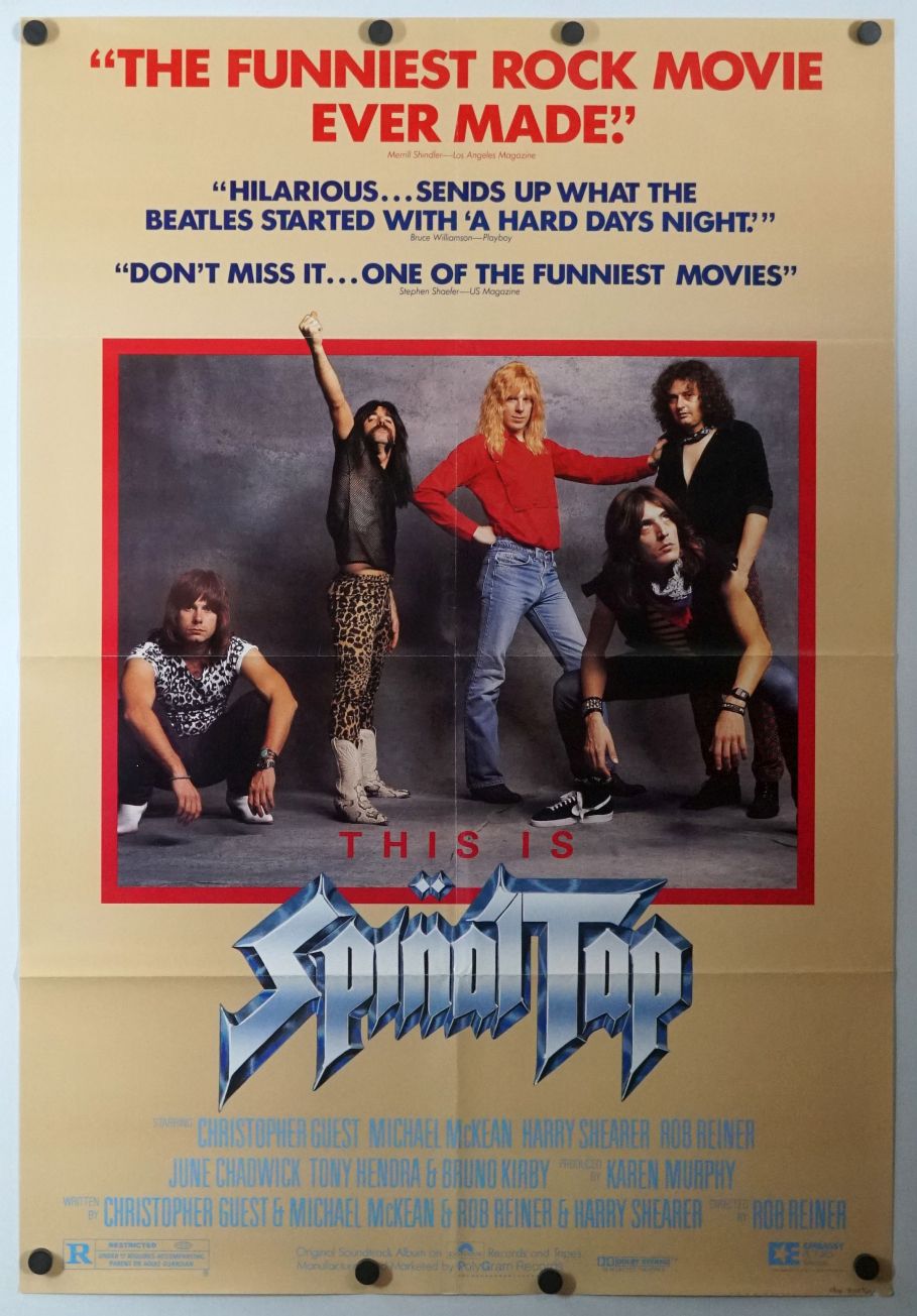 This Is Spinal Tap (1984) original theatrical movie poster - Final