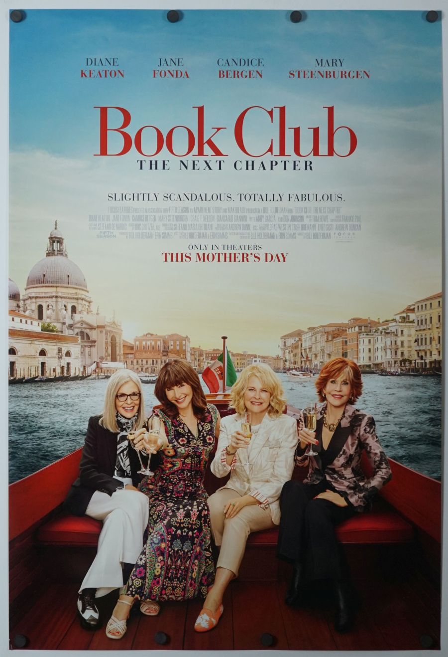Book Club: The Next Chapter (2023) original theatrical movie poster - Final