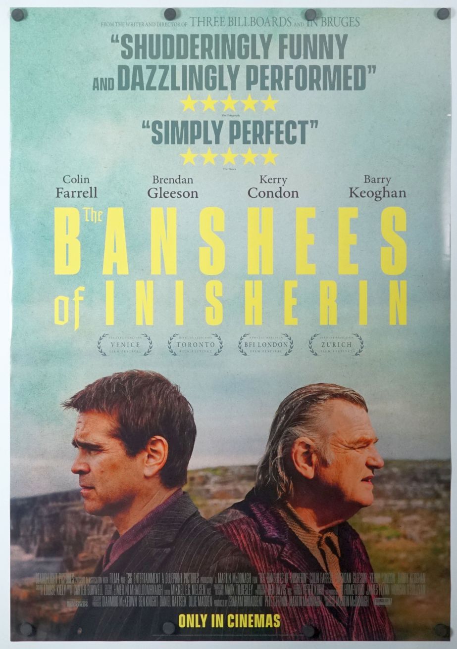 The Banshees of Inisherin (2022) original theatrical movie poster - Final