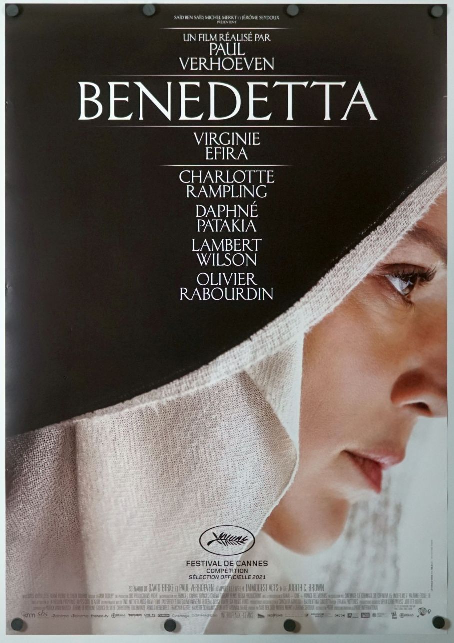 Benedetta (2021) original theatrical movie poster - Final