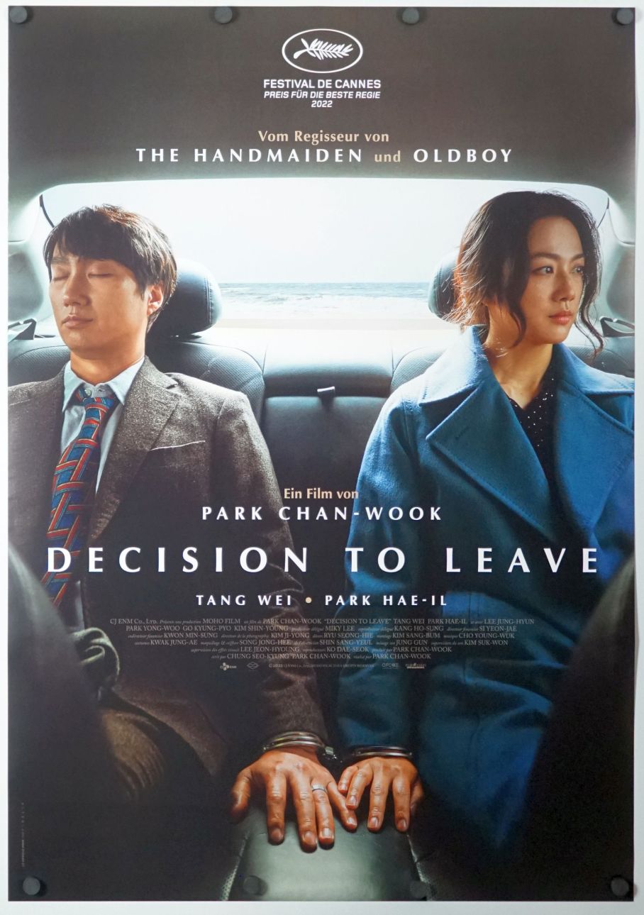 Decision to Leave (2022) original theatrical movie poster - Final