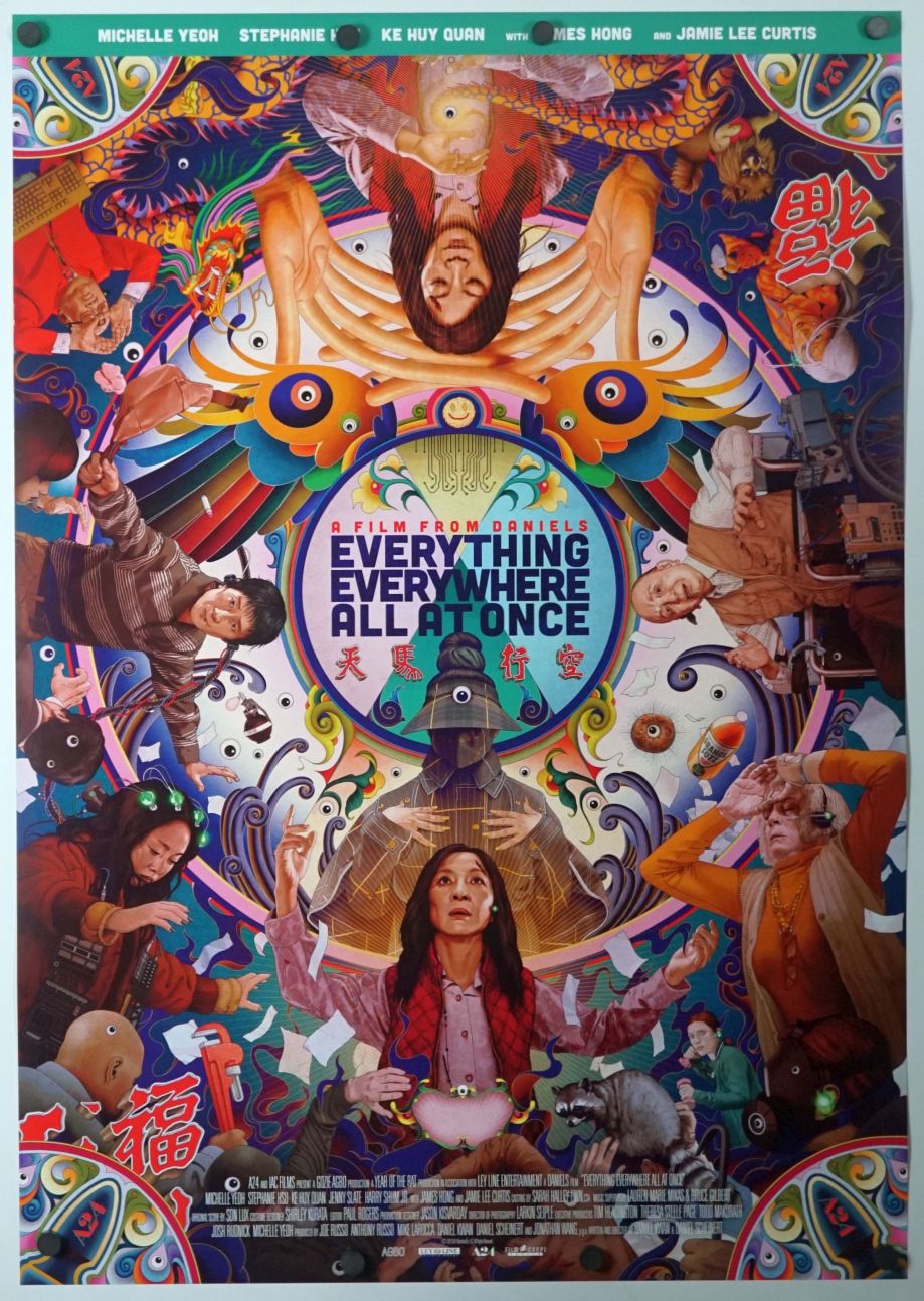 Everything Everywhere All at Once (2022) original theatrical movie poster - Final
