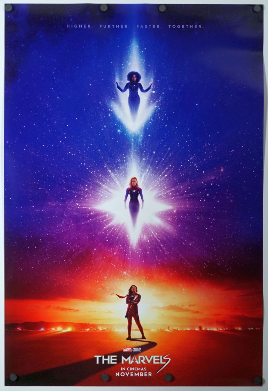 Captain Marvel II (2023) original theatrical movie poster - International Advance