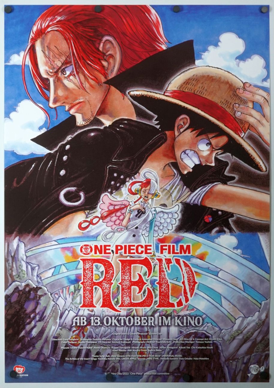 One Piece Film: Red (2022) original theatrical movie poster - Final