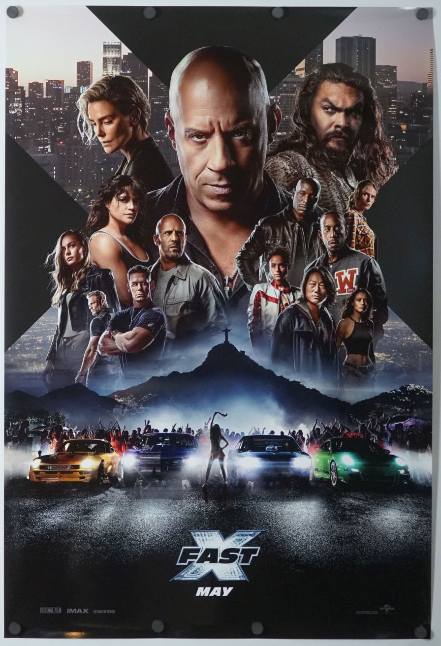 Fast & Furious 10 (2023) original theatrical movie poster - Final