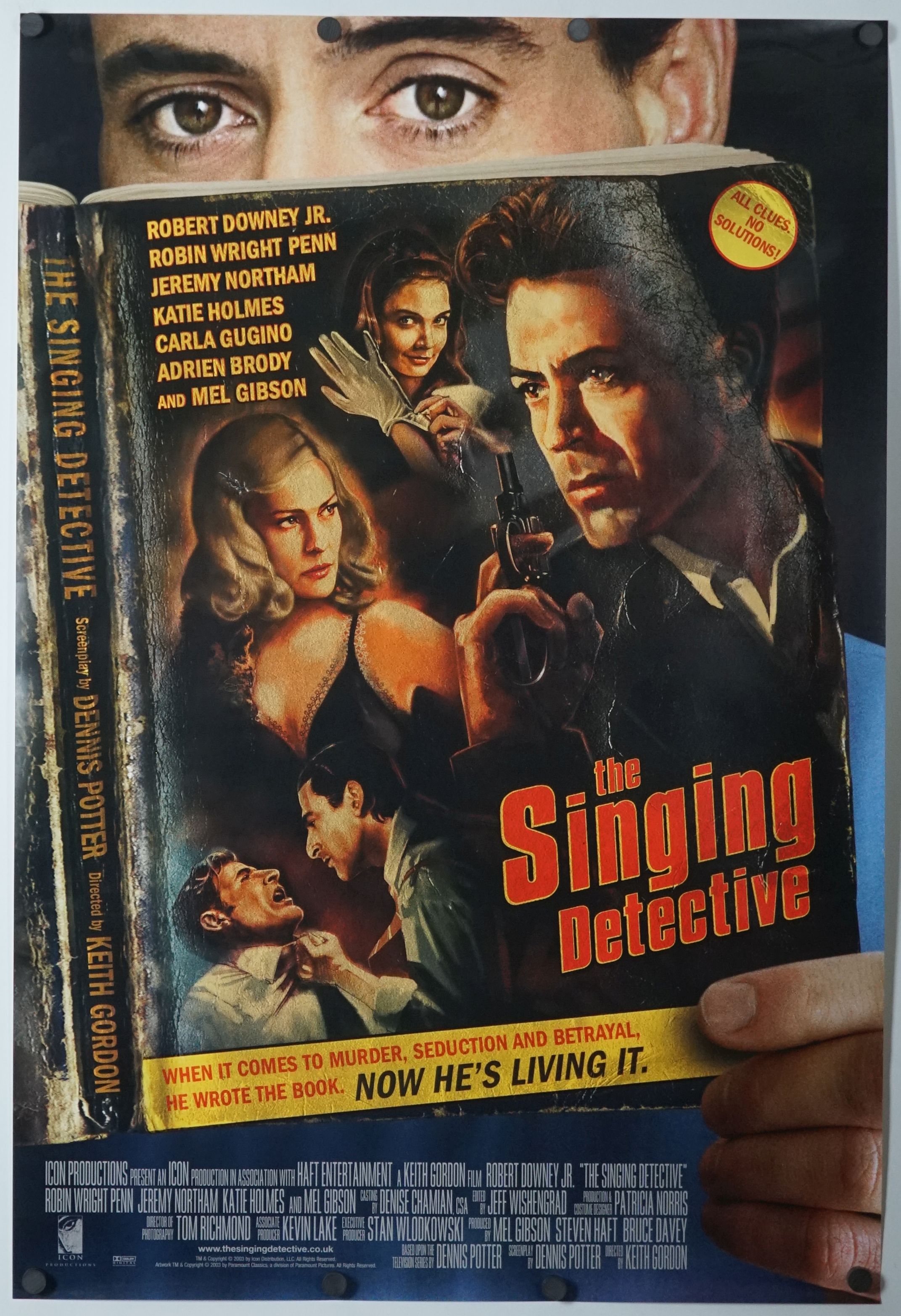 The Singing Detective (2003) original theatrical movie poster - Final