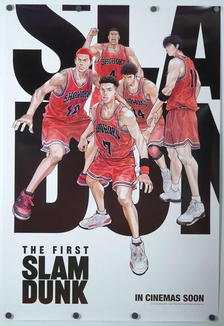 The First Slam Dunk (2023) original theatrical movie poster - Final