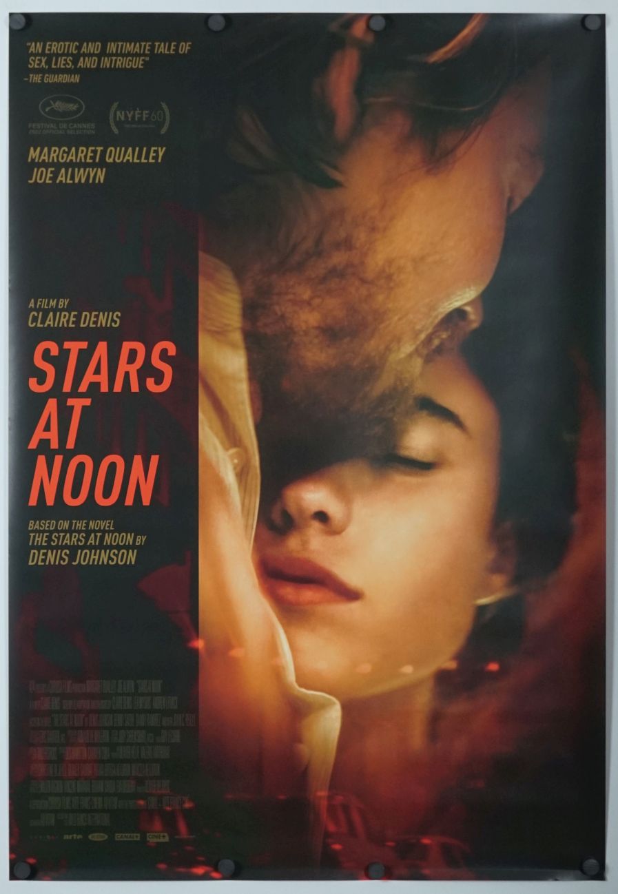 Stars at Noon (2022) original theatrical movie poster - Final