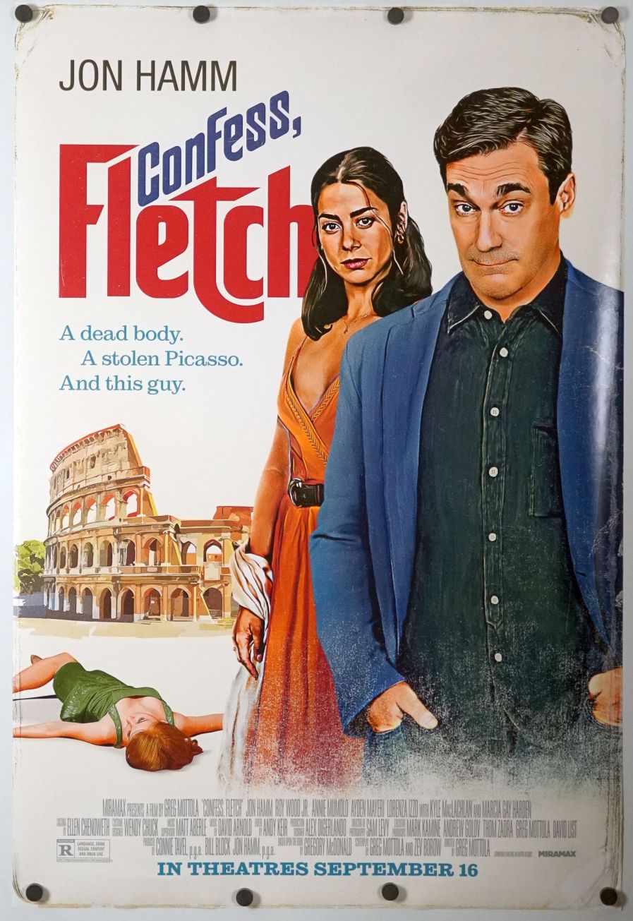 Confess, Fletch (2022) original theatrical movie poster - Final