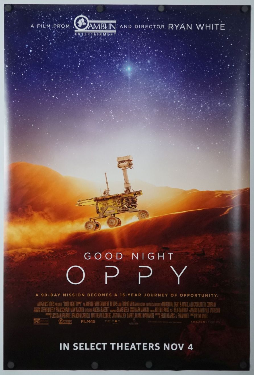 Good Night Oppy (2022) original theatrical movie poster - Final