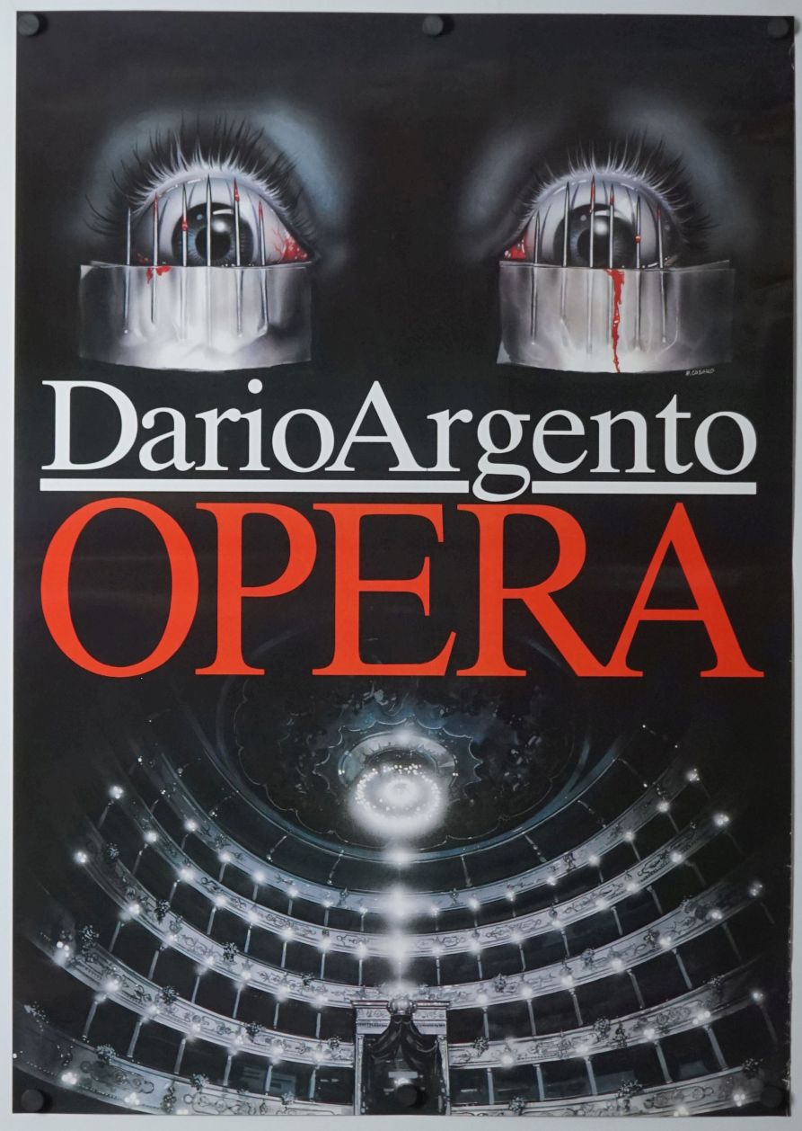 Opera (1987) original theatrical movie poster - Final