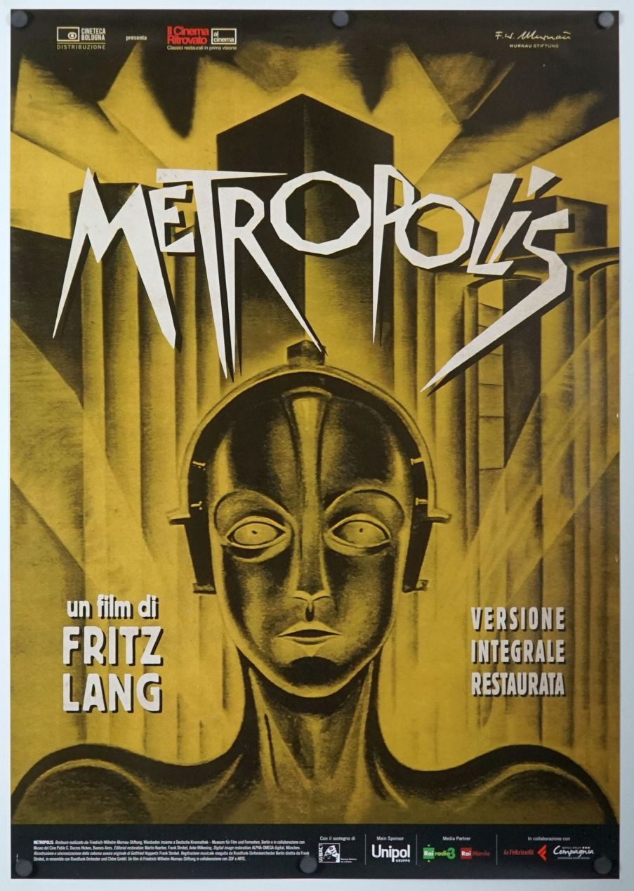 Metropolis (2010) original theatrical movie poster - Re-Release