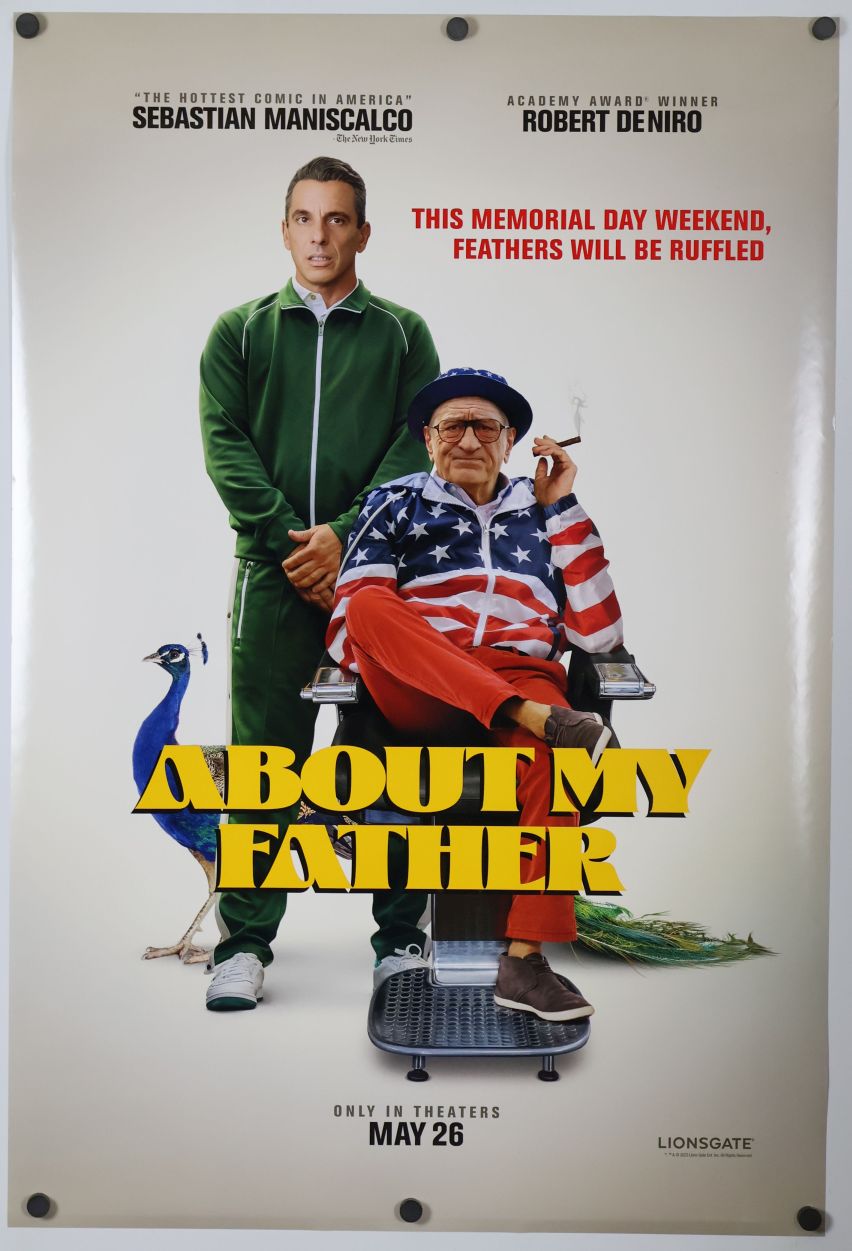 About My Father (2023) original theatrical movie poster - Advance