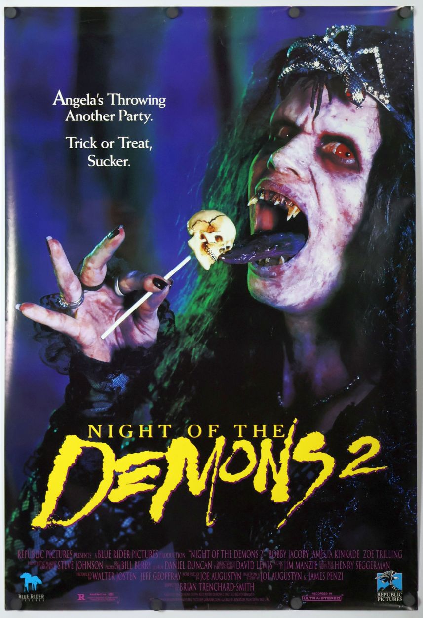 Night of the Demons 2 (1994) original theatrical movie poster - Final