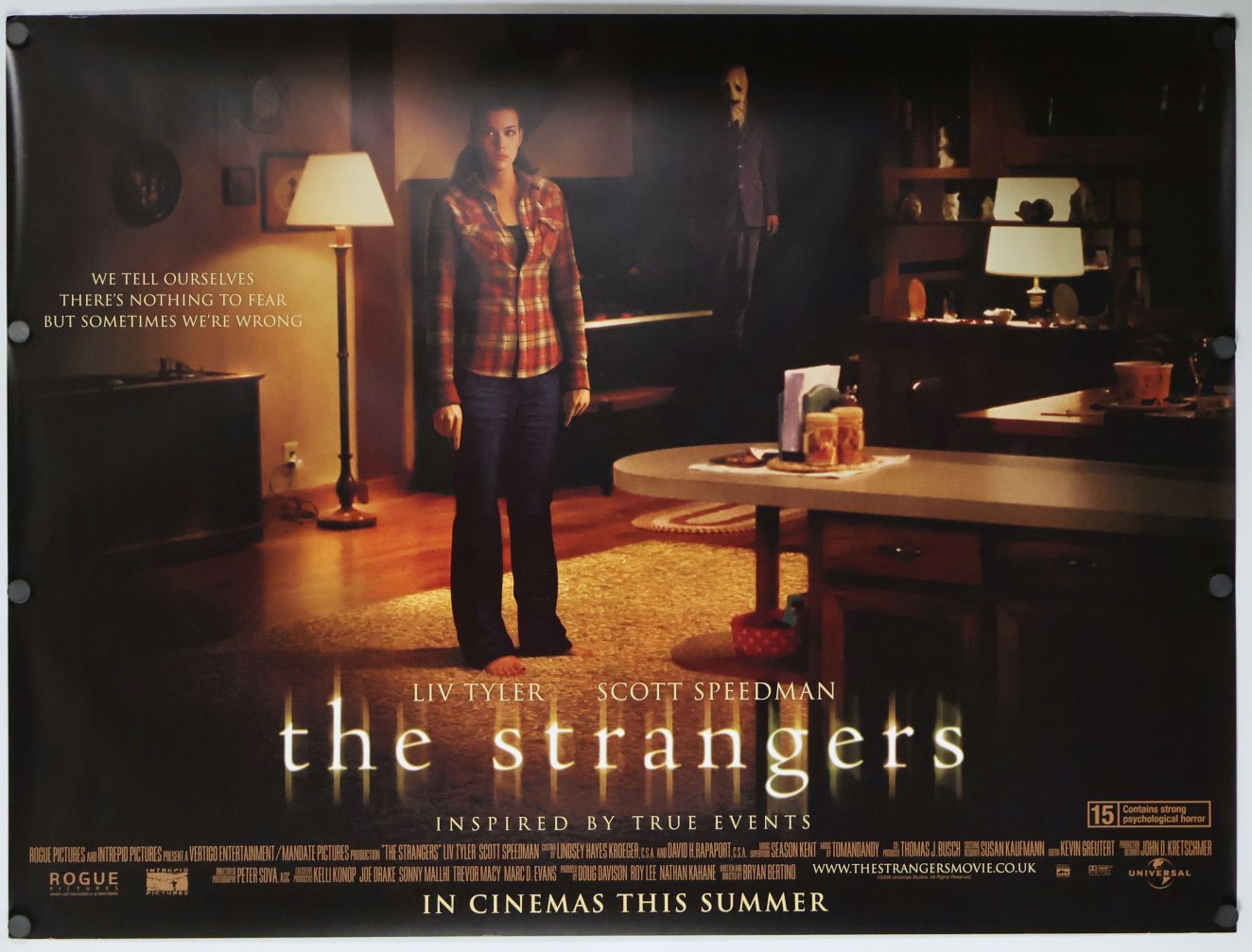 The Strangers (2008) original theatrical movie poster - Final