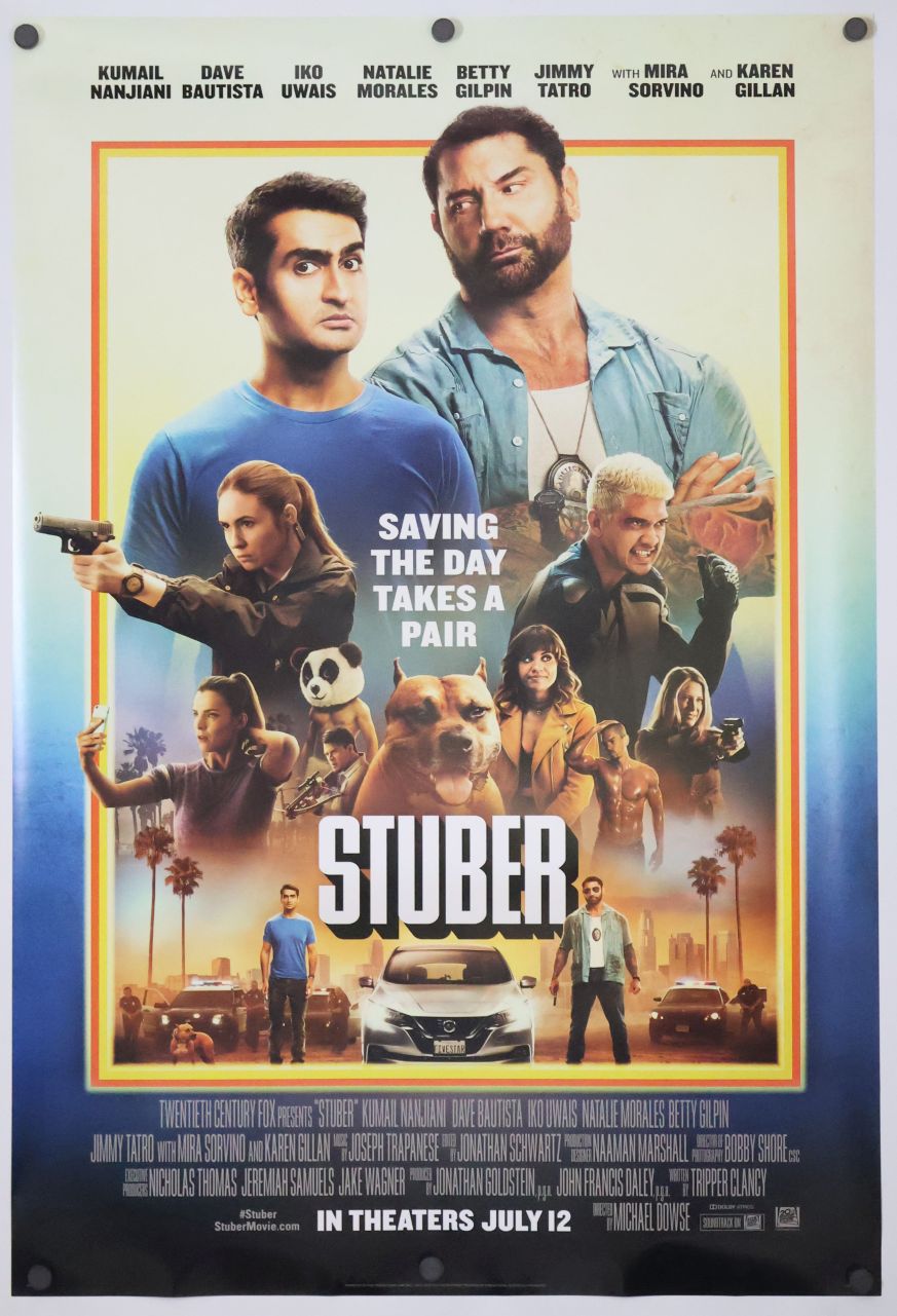 Stuber (2019) original theatrical movie poster - Final