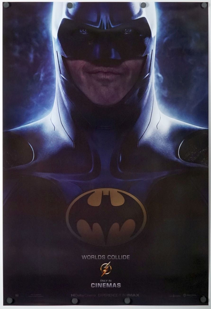 The Flash (2023) original theatrical movie poster - International Advance B