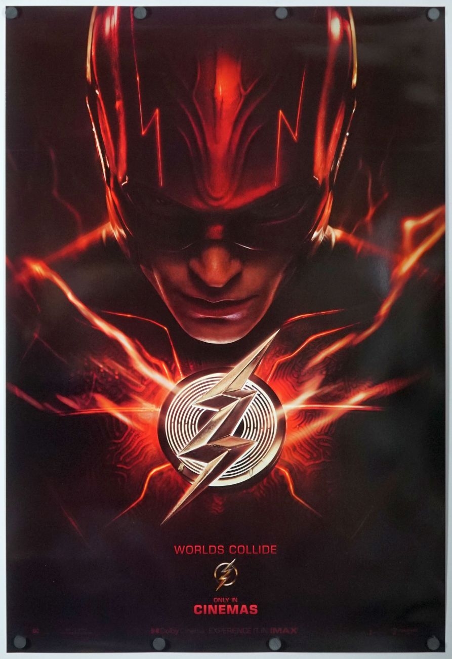 The Flash (2023) original theatrical movie poster - International Style C