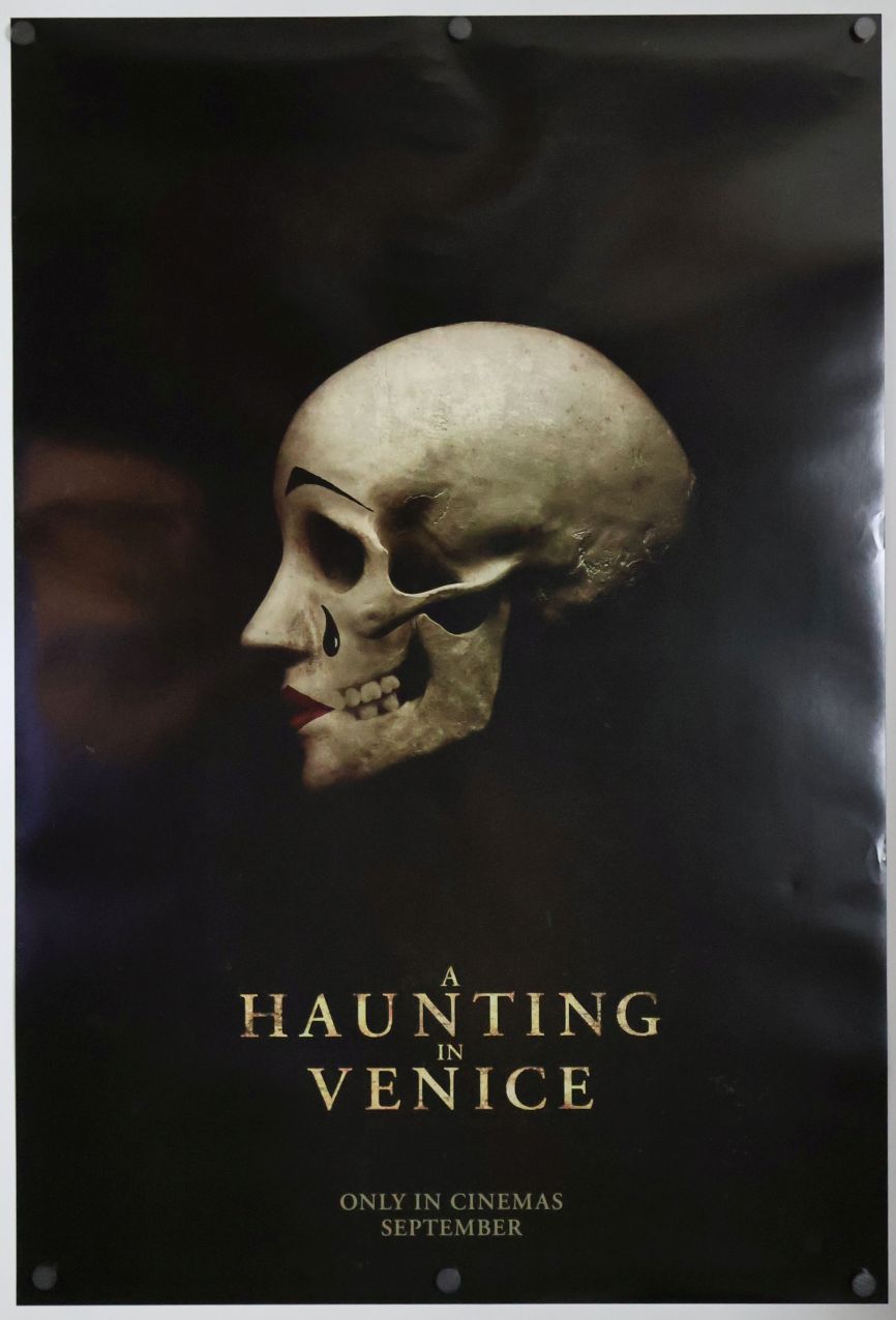 A Haunting in Venice (2023) original theatrical movie poster - International Advance