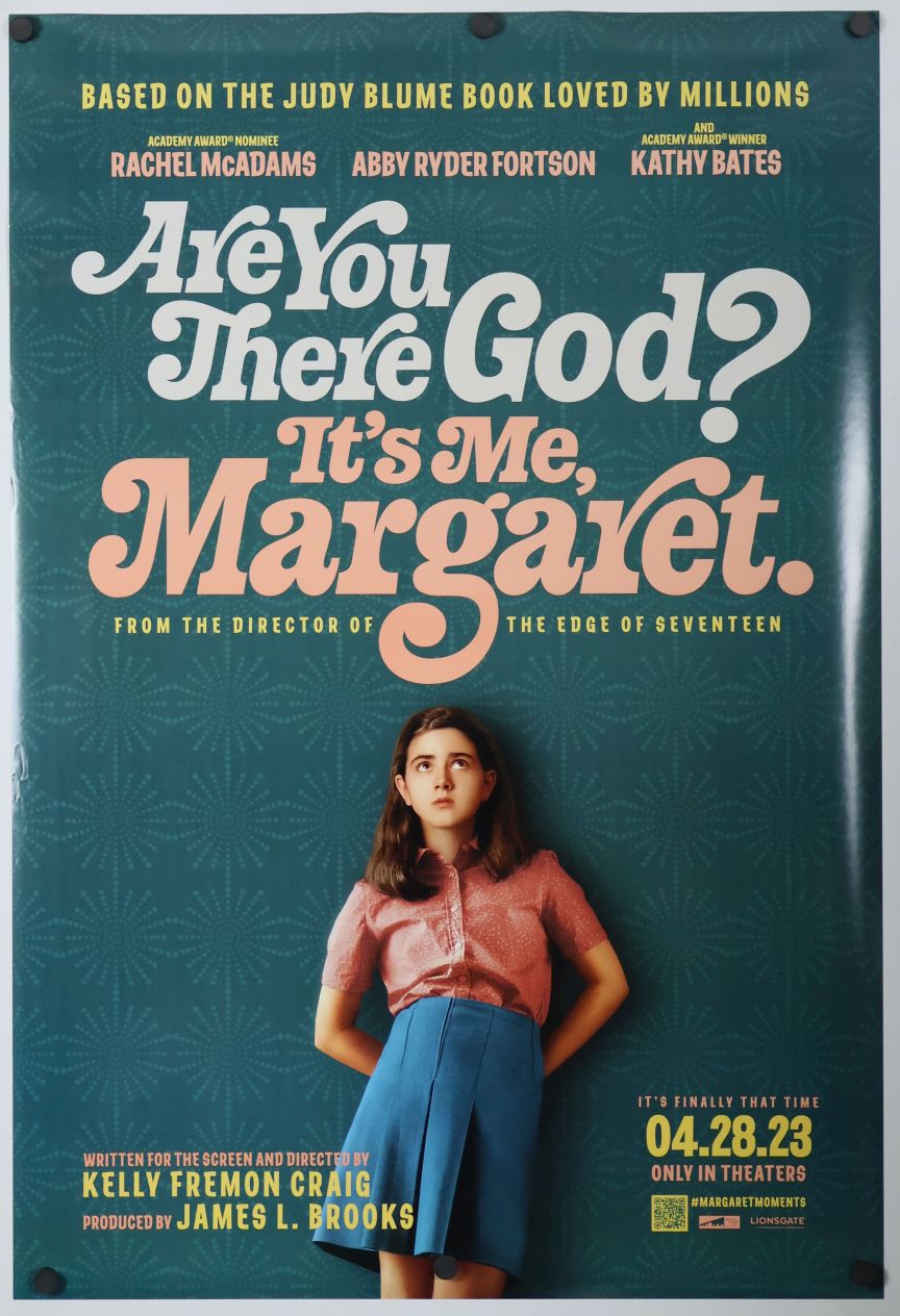 Are You There God? It's Me, Margaret. (2023) original theatrical movie poster - Final