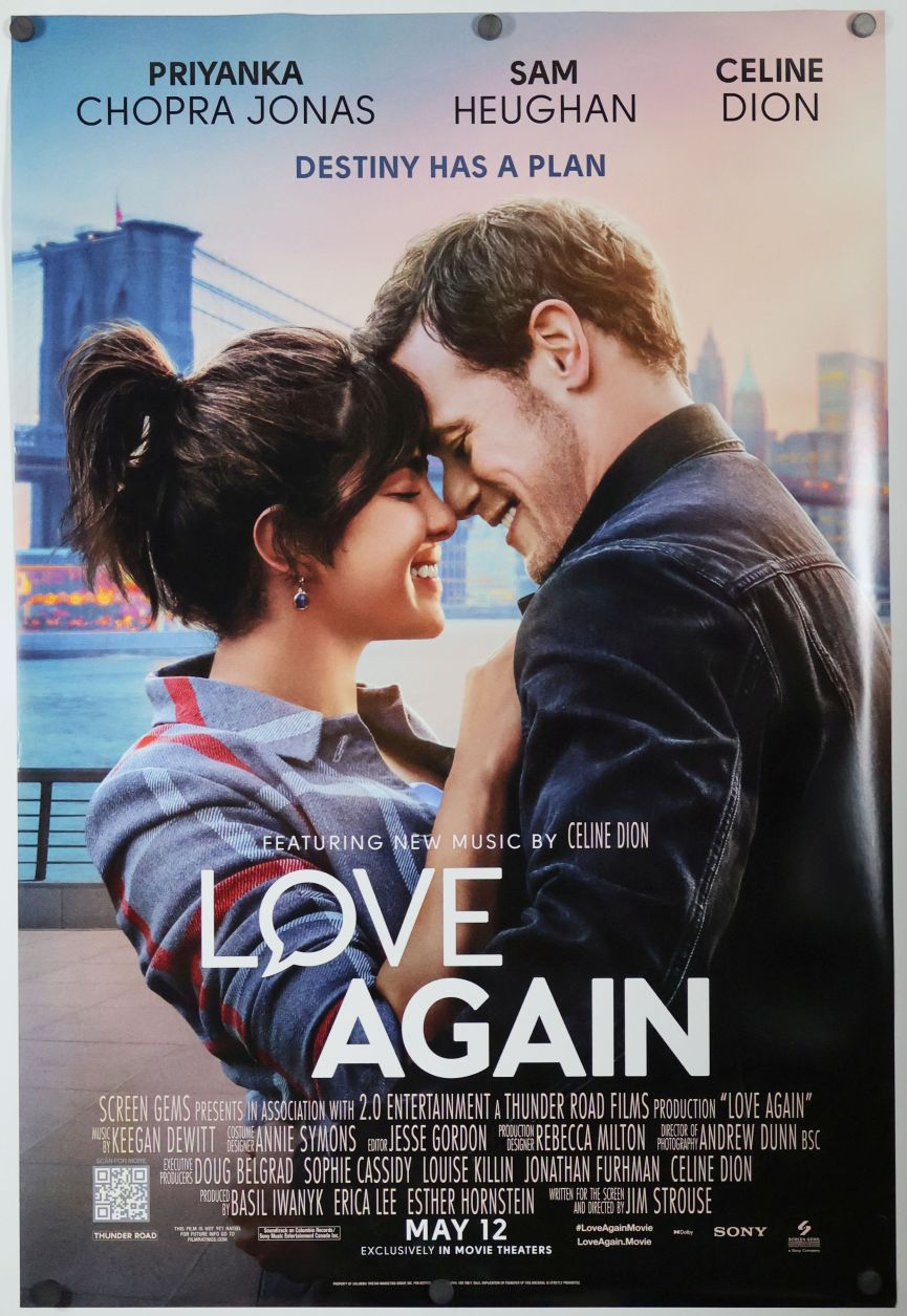 Love Again (2023) original theatrical movie poster - Final
