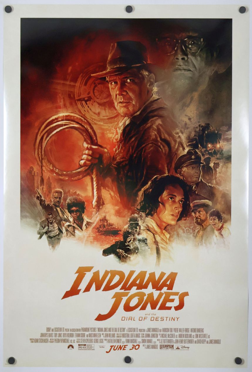 Untitled Indiana Jones Project (2023) original theatrical movie poster - Style B